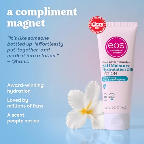 eos 24H Moisture Travel Body Lotion - Travel Size Essential