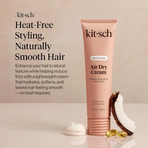 Kitsch Smoothing Air Dry Cream for Hair
