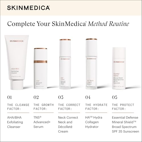 SkinMedica Neck Cream - Skin Firming & Tightening Serum for Neck & Décolleté to Help Address Visible Signs of Aging & Sagging Skin (1.7 oz)