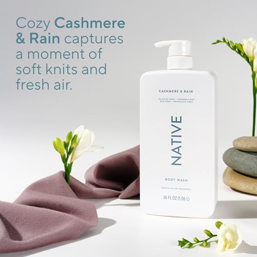 Native BODY WASH BODY LIQUID COCONUT AND VANILLA BOTTLE 36 FLUID OUNCE