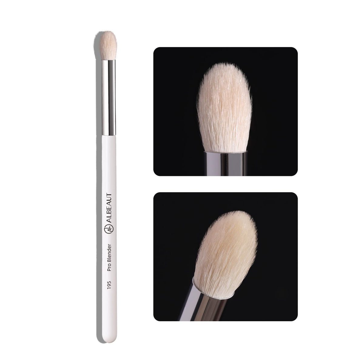 Albeaut Concealer Brush, Under Eye Makeup Small Angled Precision Face Blending Brush