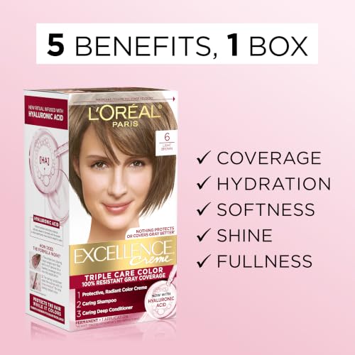 L’Oréal Paris female Excellence Creme Triple Care Color