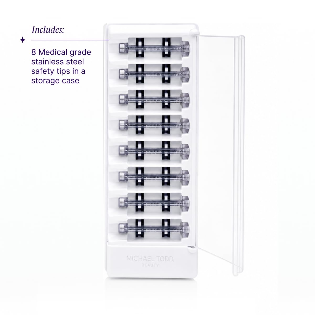 Michael Todd Beauty - Sonicsmooth Pro+ Dermaplaning Blade Refills - 8 Dermaplaning Blades- 2 Month Supply - Device Not Included