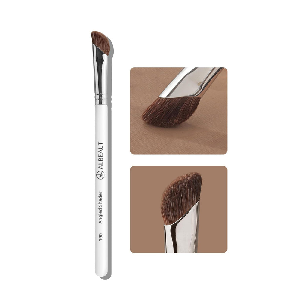 Albeaut Concealer Brush, Under Eye Makeup Small Angled Precision Face Blending Brush