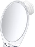 HONEYBULL Fogless Shower Mirror for Shaving with Suction Mount & Razor Hook