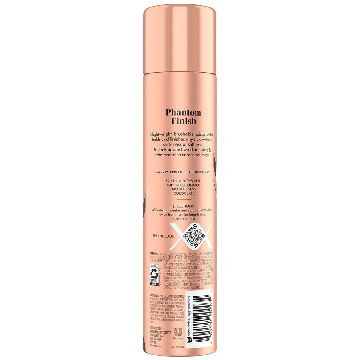 Nexxus Flexible Hold Hairspray Comb Thru for a Lightweight, Brushable Hold, with StyleProtect Technology 10 oz (Pack of 2)