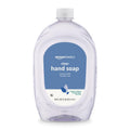 Amazon Basics Gentle & Mild Clear Liquid Hand Soap Refill, Triclosan-Free, Dermatologist-Tested, 50 Fl Oz, 2-Pack (Previously Solimo)