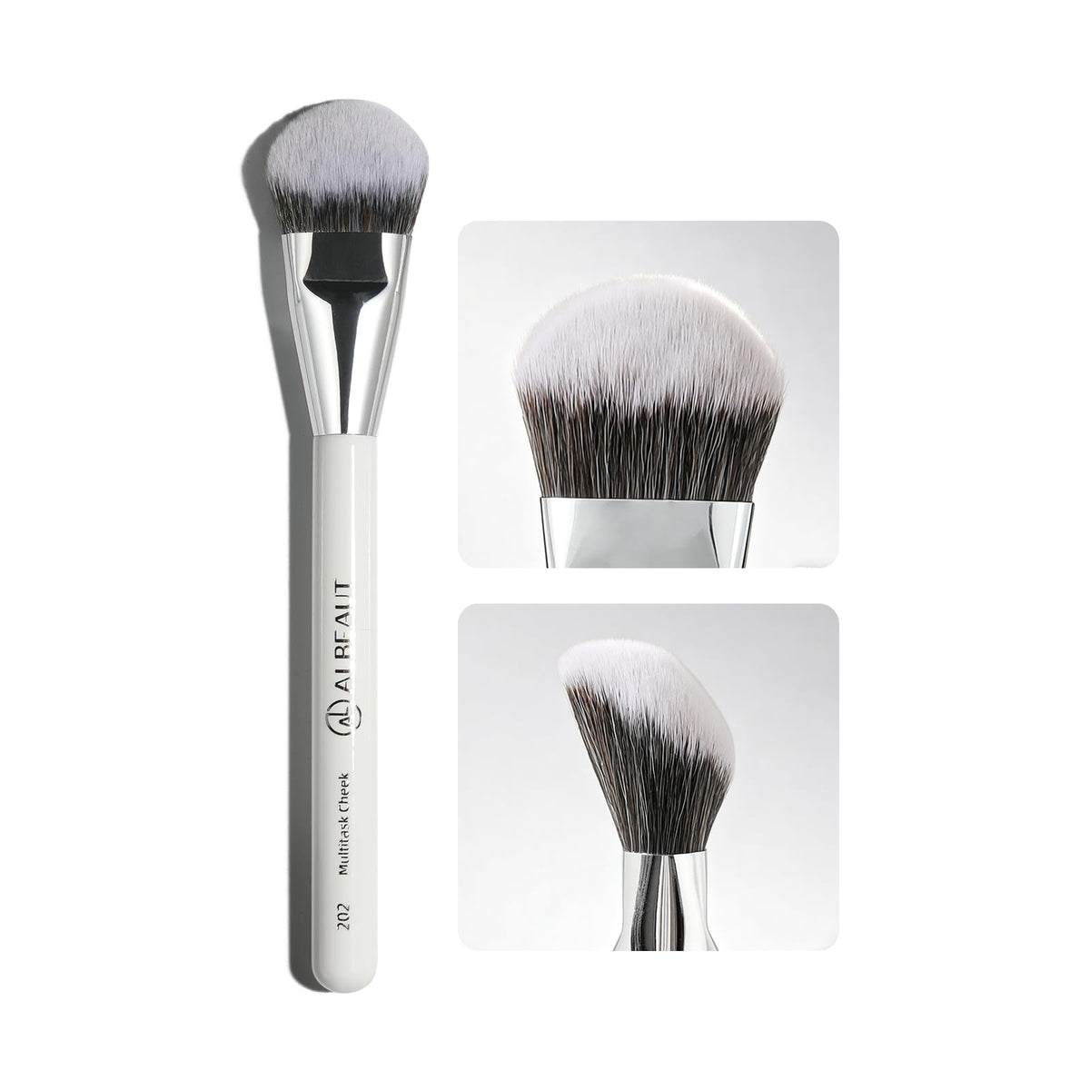 Albeaut Concealer Brush, Under Eye Makeup Small Angled Precision Face Blending Brush