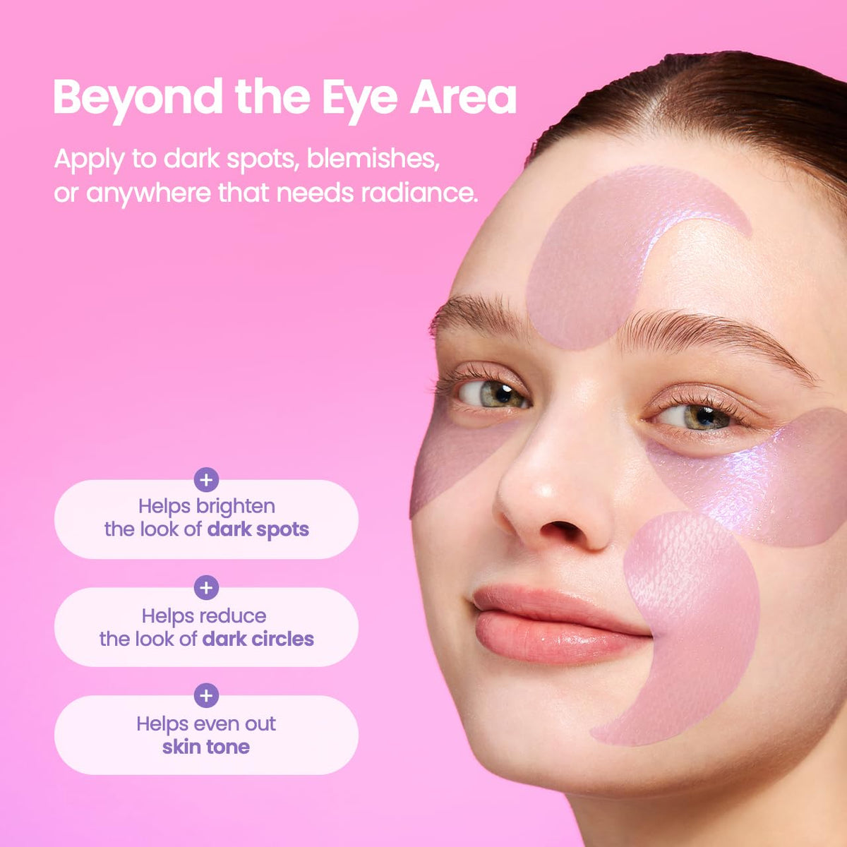 BIODANCE Hydrogel Eye Patches for Under Eye - Caviar PDRN, Depuffing & Eye Bags (60 Count)