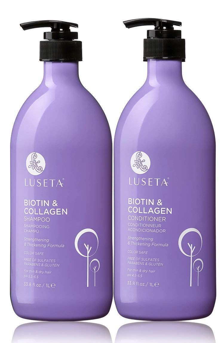 Luseta Shampoo and Conditioner Set Hair Shampoo Hair Conditioner Daily Shampoo