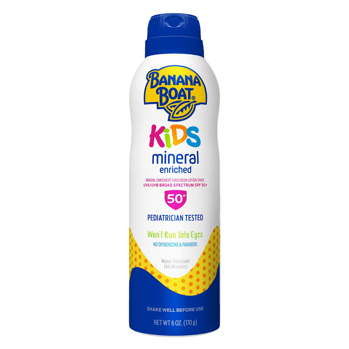 Banana Boat Kids Sport Tear-Free, Sting-Free Broad Spectrum Sunscreen Lotion