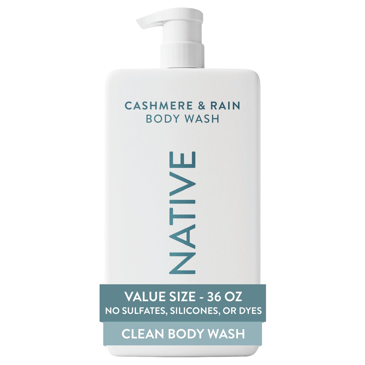 Native BODY WASH BODY LIQUID COCONUT AND VANILLA BOTTLE 36 FLUID OUNCE
