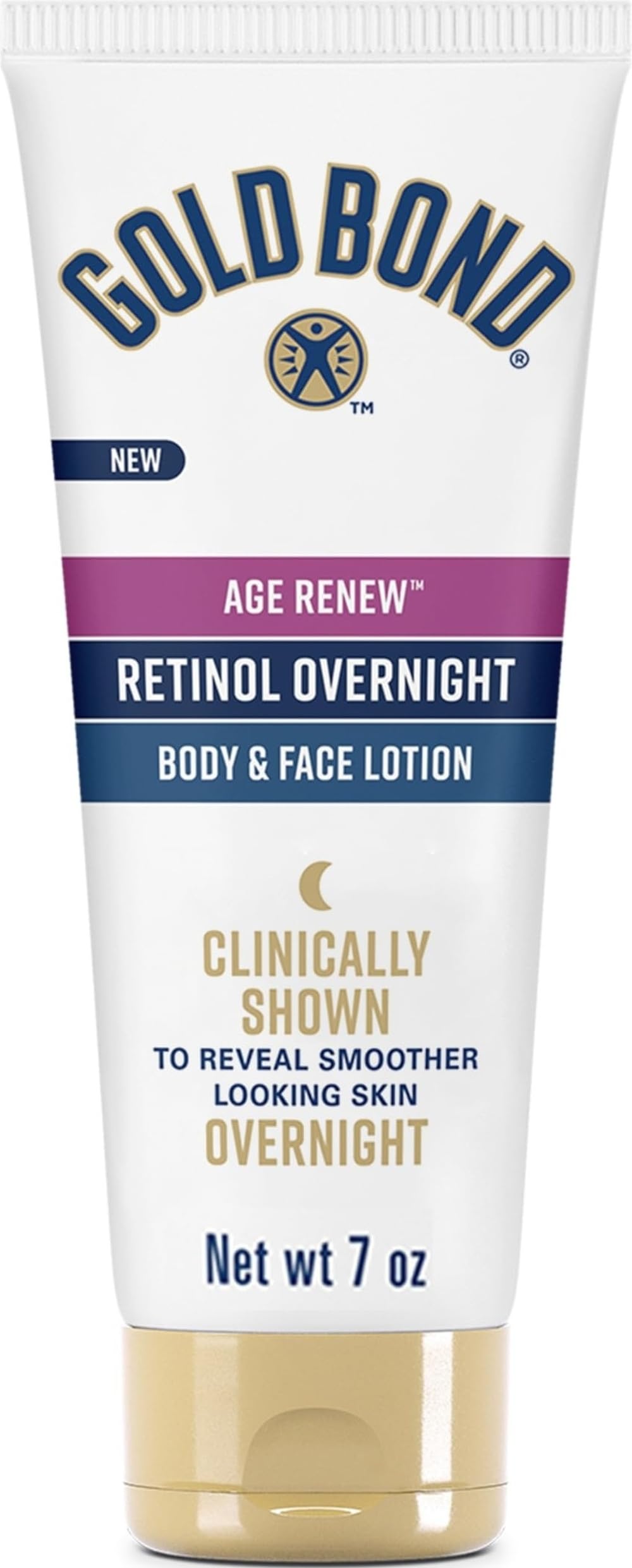 Gold Bond Age Renew Retinol Overnight Body & Face Lotion