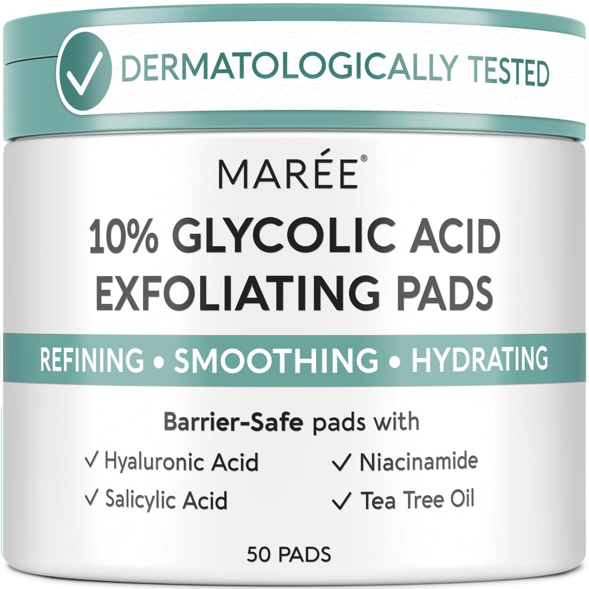 MAREE Acne Clearing Polishes - Toner Pads for Face Cleansing