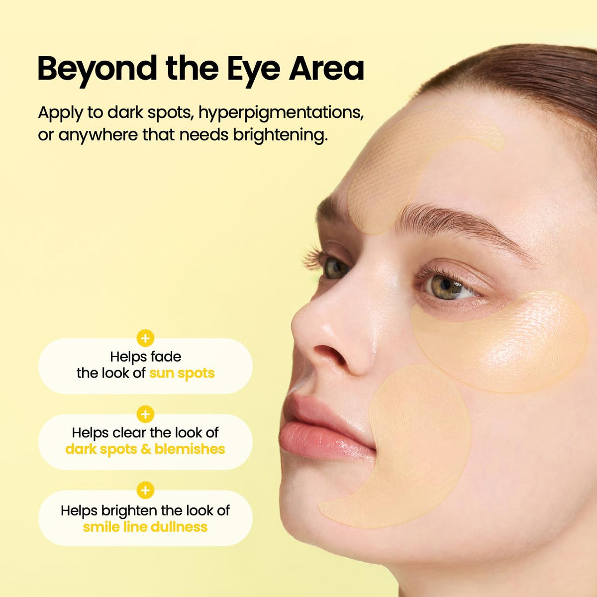 BIODANCE Hydrogel Eye Patches for Under Eye - Caviar PDRN, Depuffing & Eye Bags (60 Count)