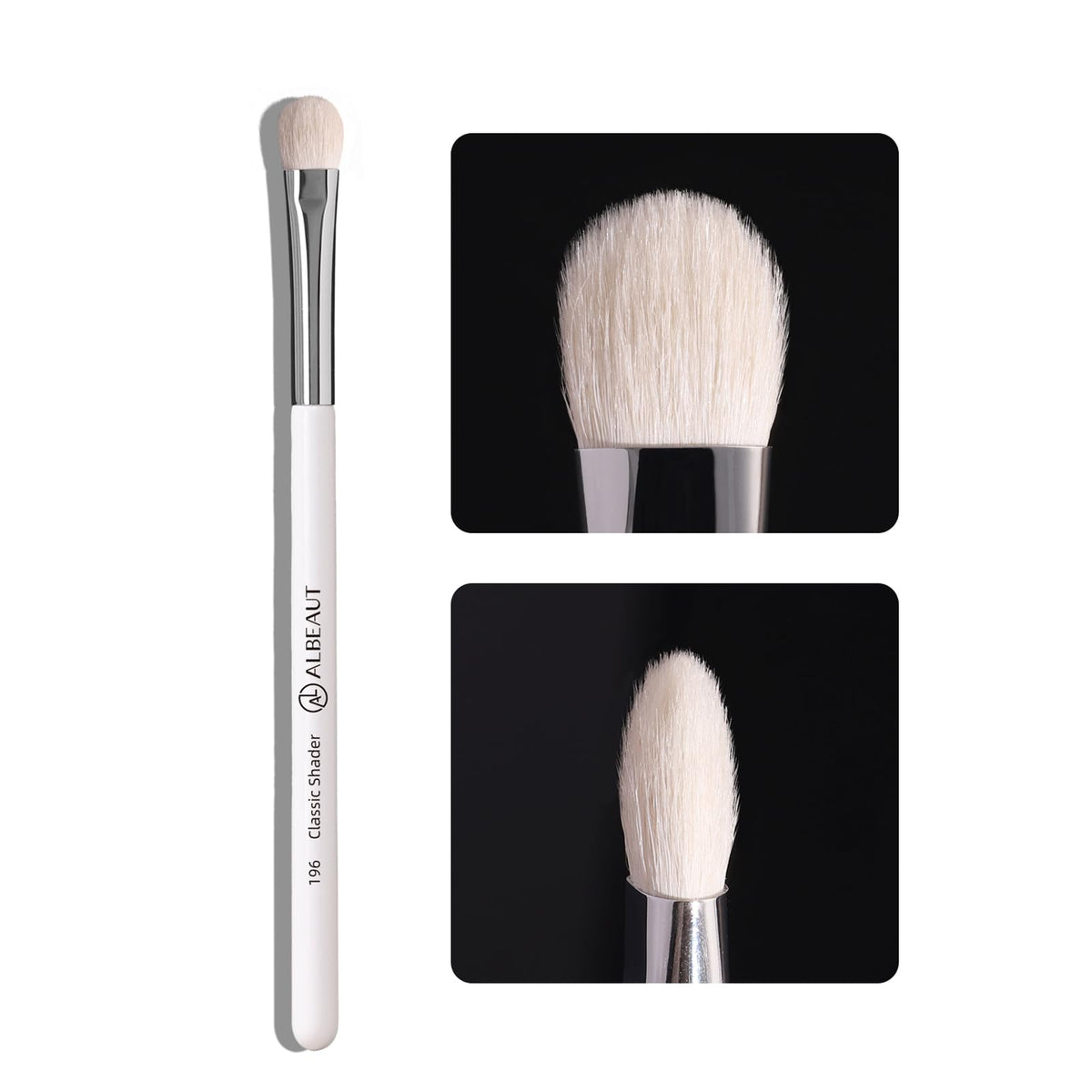 Albeaut Concealer Brush, Under Eye Makeup Small Angled Precision Face Blending Brush