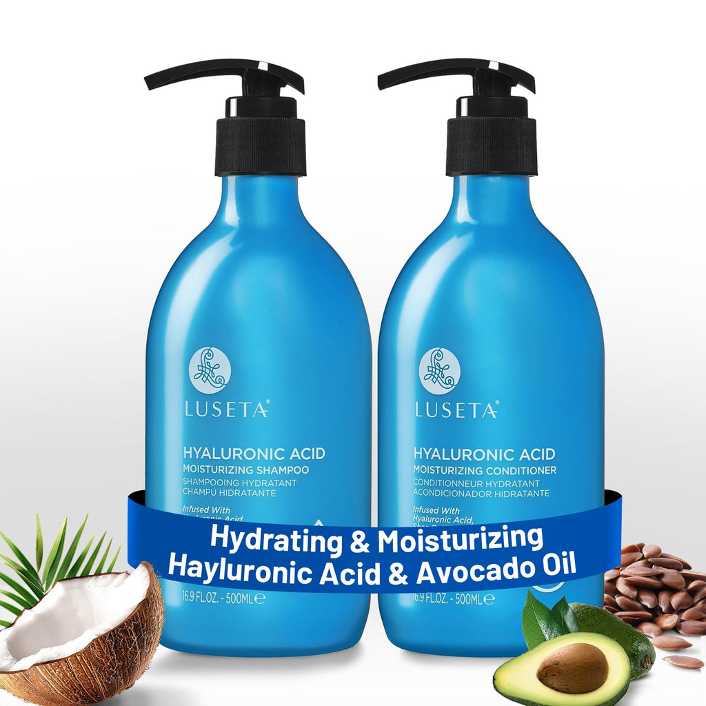 Luseta Shampoo and Conditioner Set Hair Shampoo Hair Conditioner Daily Shampoo