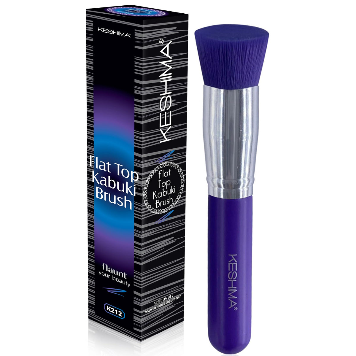 Kabuki Foundation Brush By Keshima - Premium Makeup Brush