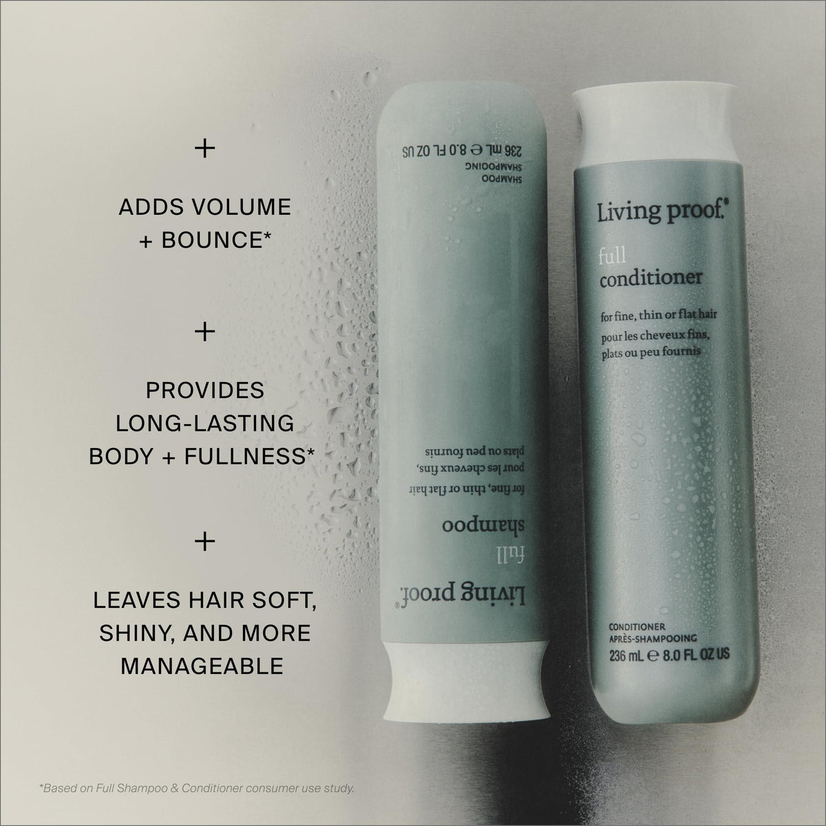 Living proof Full Conditioner Volumizing & Moisturizing Conditioner – Adds Volume, Softness, Shine, Silicone-Free, Safe for Color Treated Hair