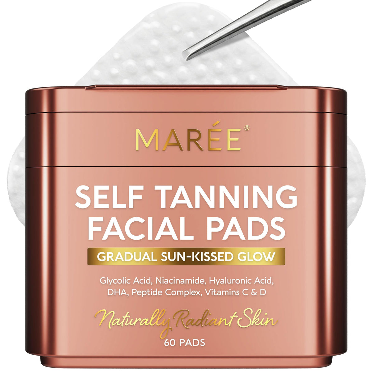 MAREE Acne Clearing Polishes - Toner Pads for Face Cleansing