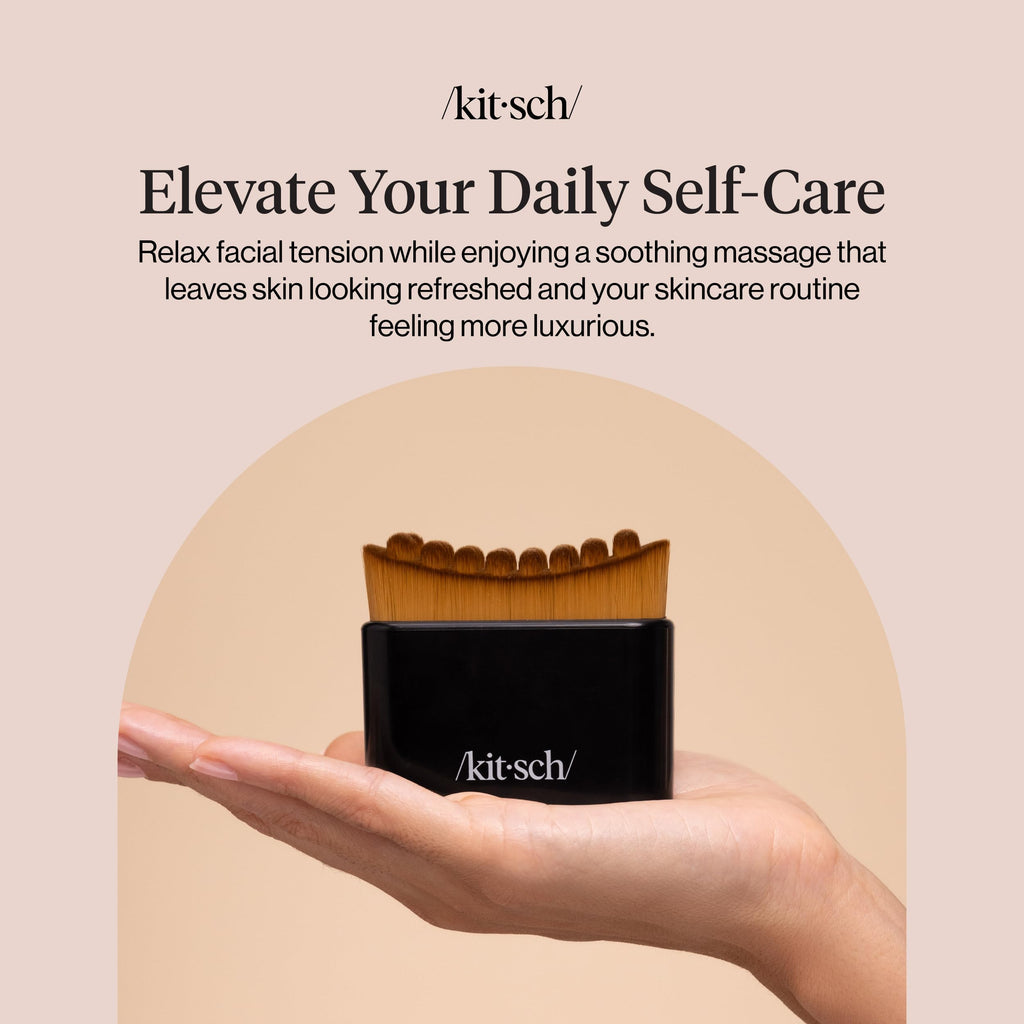 Kitsch Lymphatic Contour Face Brush - Facial Massage Brushes