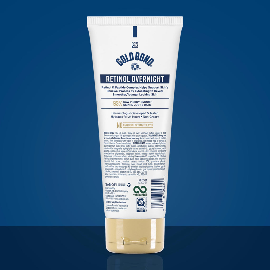 Gold Bond Age Renew Retinol Overnight Body & Face Lotion