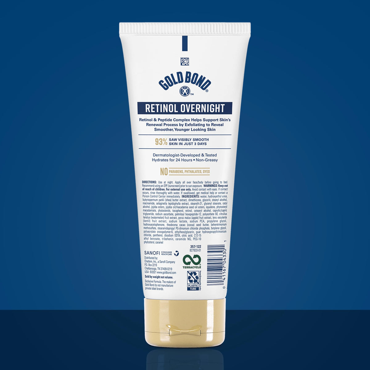 Gold Bond Age Renew Retinol Overnight Body & Face Lotion