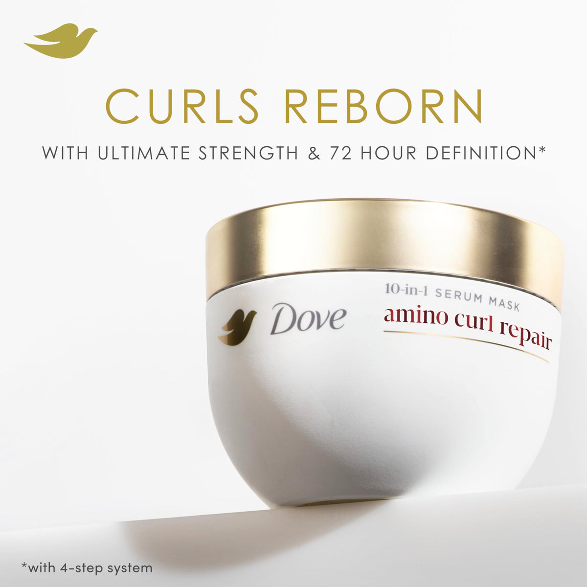 Dove Hair Hyaluronic Moisture for Dry Hair 10-in-1 Hydrating Hair Mask with Bio-Protein Care Technology