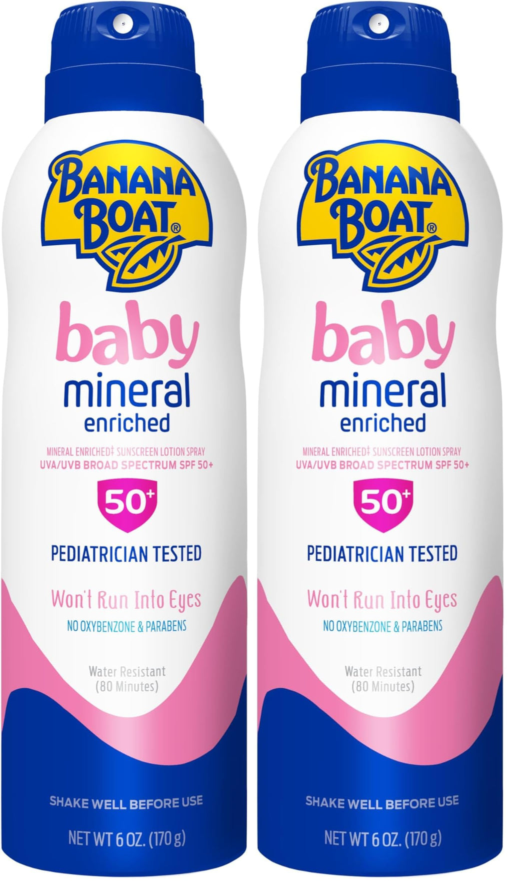 Banana Boat Kids Sport Tear-Free, Sting-Free Broad Spectrum Sunscreen Lotion