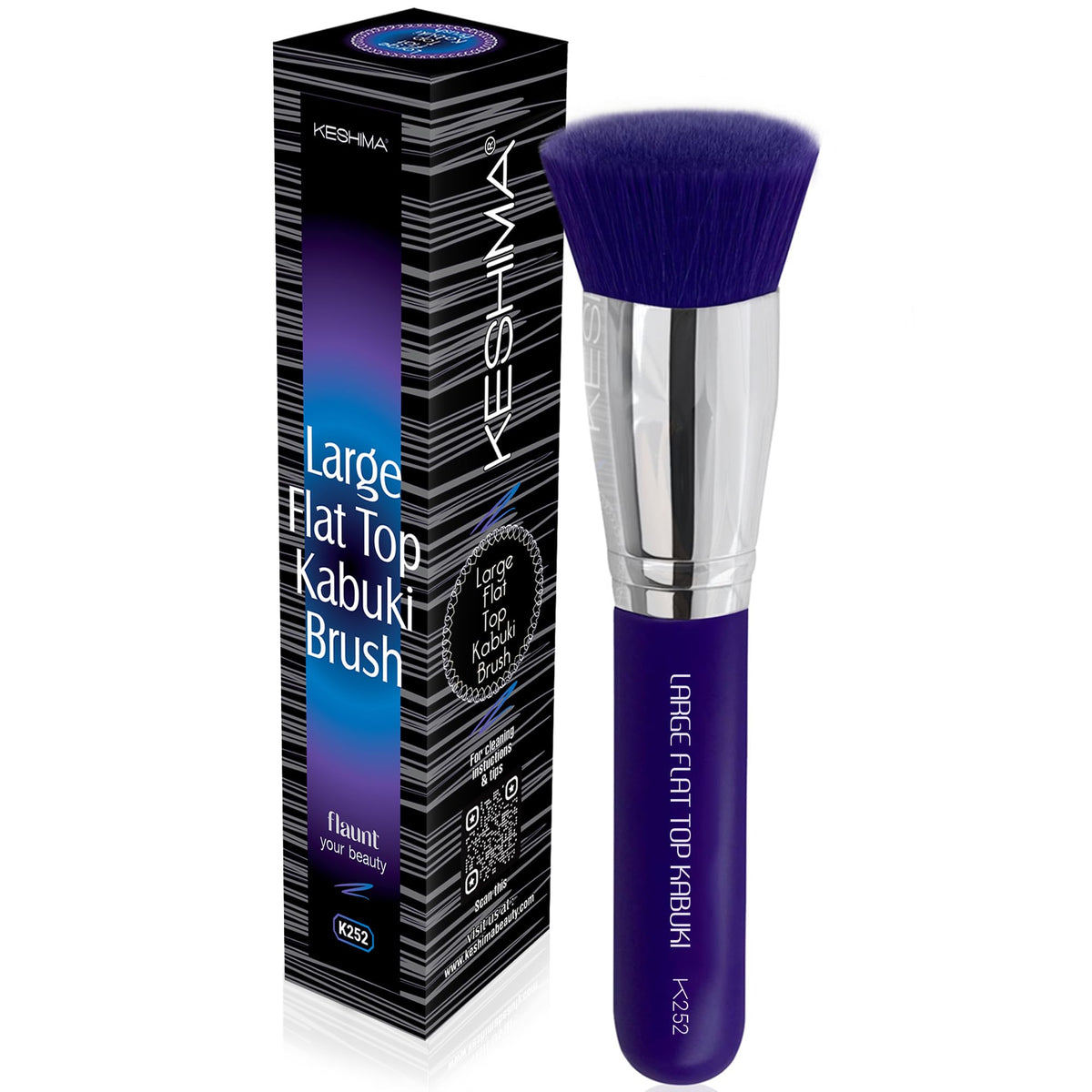 Kabuki Foundation Brush By Keshima - Premium Makeup Brush