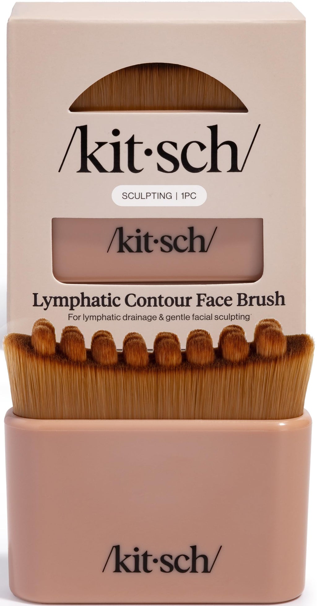 Kitsch Lymphatic Contour Face Brush - Facial Massage Brushes