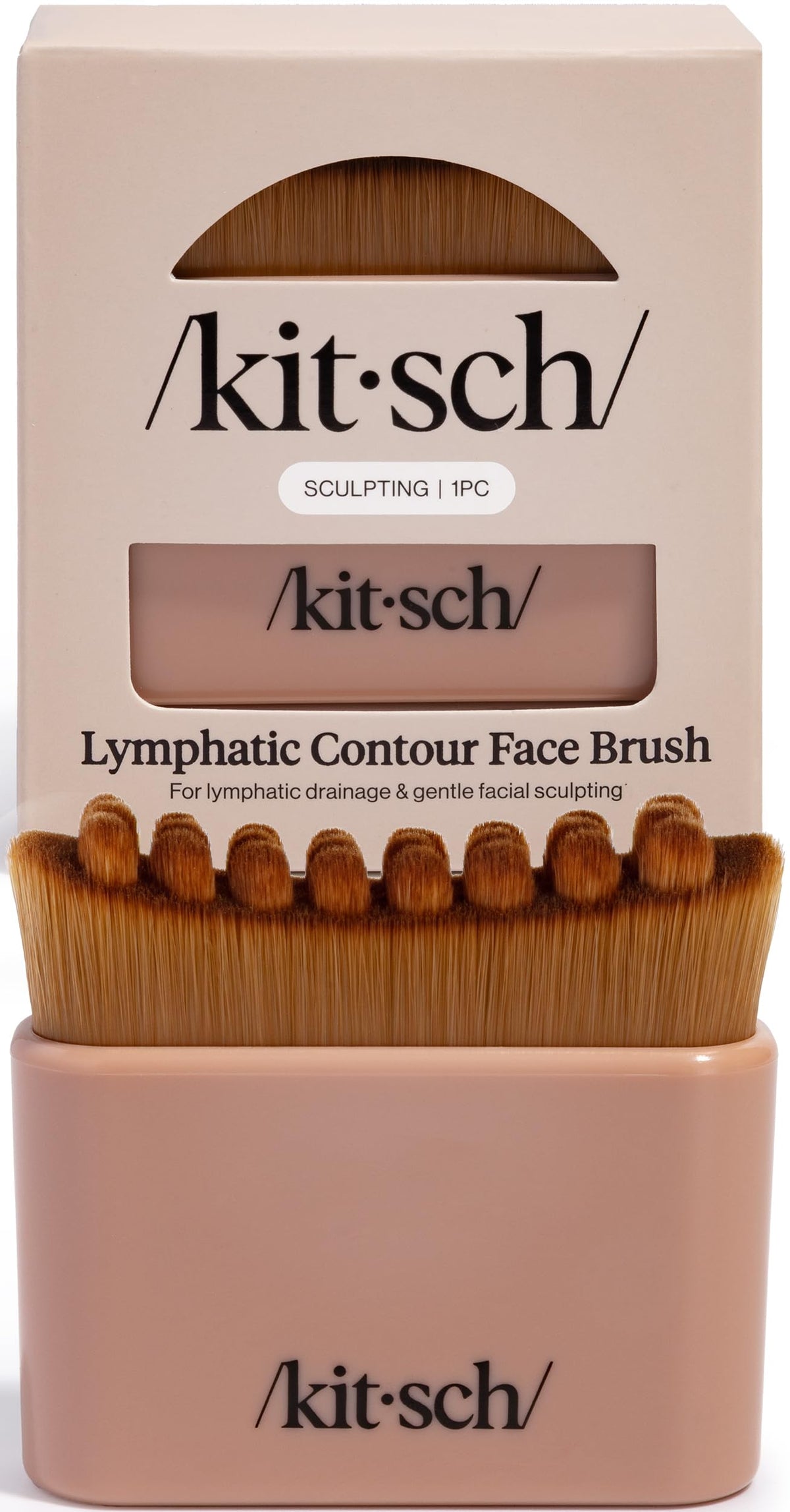 Kitsch Lymphatic Contour Face Brush - Facial Massage Brushes