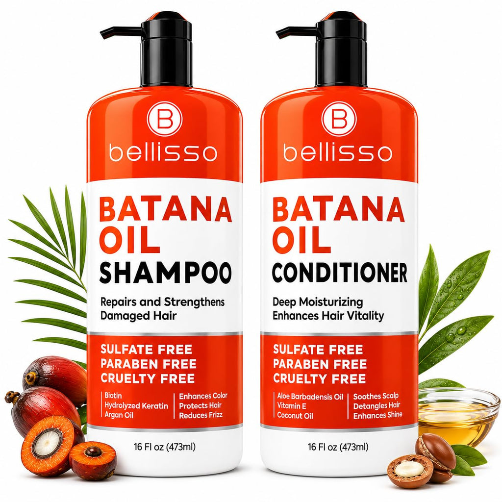 Biotin Shampoo and Conditioner Set - Sulfate and Paraben Free Treatment for Men and Women - Hair Thickening Volumizing Products to Help Boost Thinning Hair with Added Keratin