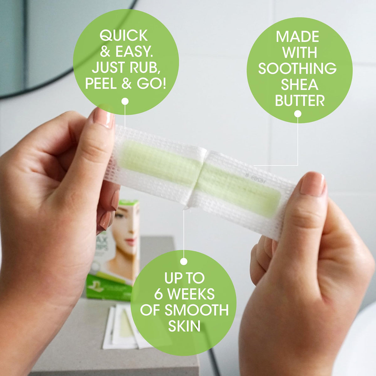 Nad's Wax Strips Kit