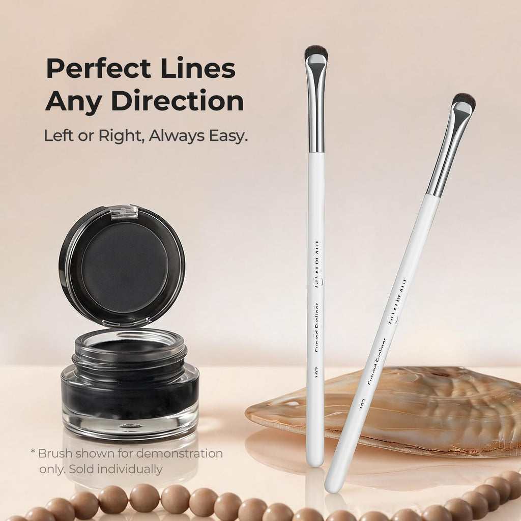 Albeaut Concealer Brush, Under Eye Makeup Small Angled Precision Face Blending Brush