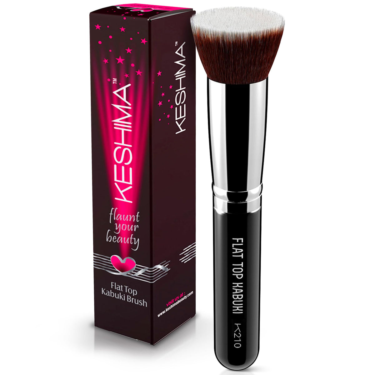 Kabuki Foundation Brush By Keshima - Premium Makeup Brush