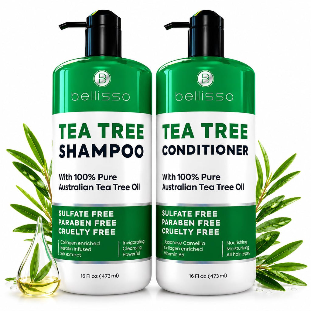 Biotin Shampoo and Conditioner Set - Sulfate and Paraben Free Treatment for Men and Women - Hair Thickening Volumizing Products to Help Boost Thinning Hair with Added Keratin