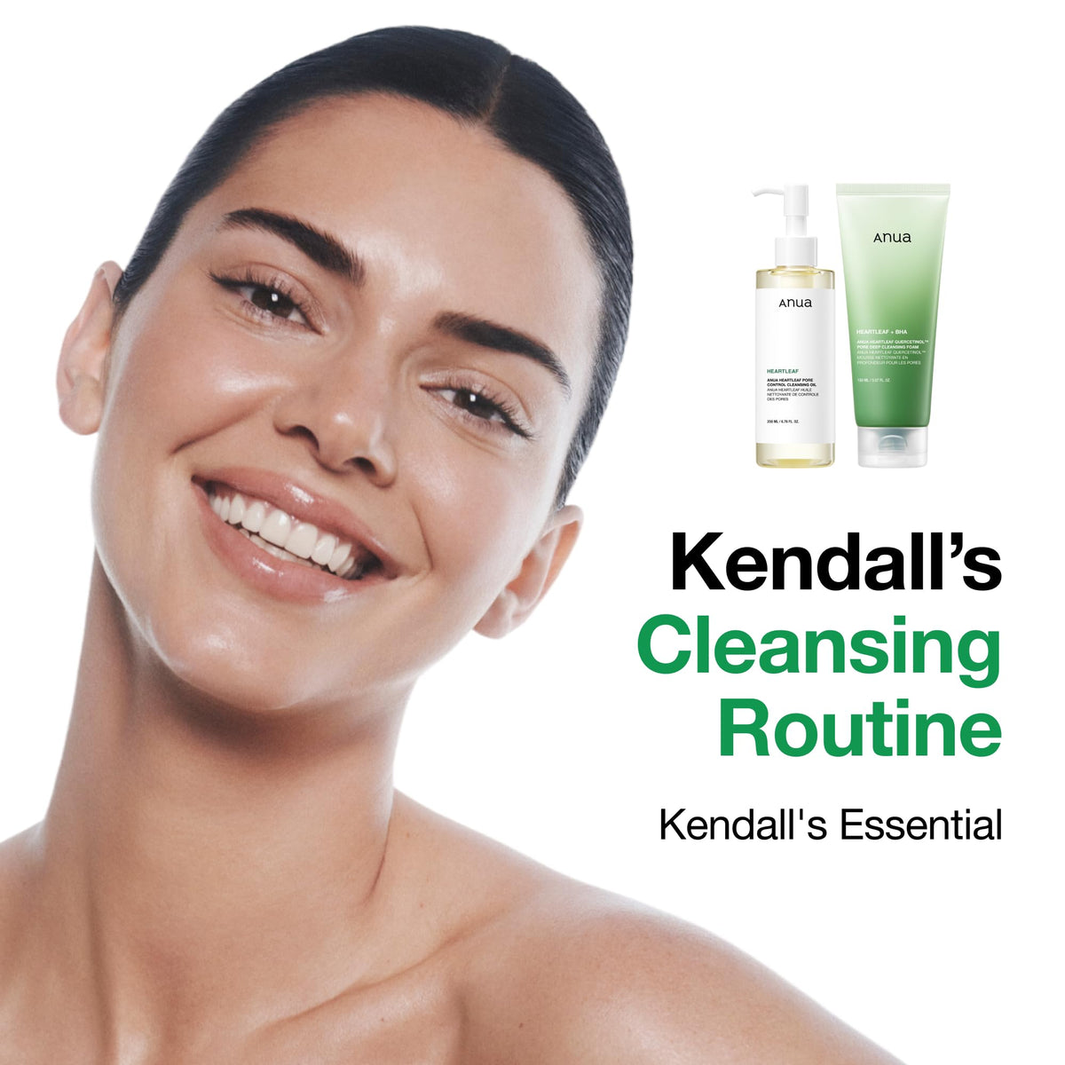 Anua Heartleaf Pore Control Cleansing Oil, Korean Skincare, 6.76 fl.oz
