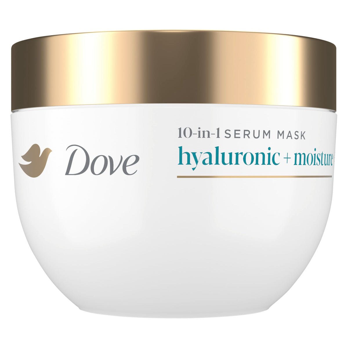 Dove Hair Hyaluronic Moisture for Dry Hair 10-in-1 Hydrating Hair Mask with Bio-Protein Care Technology