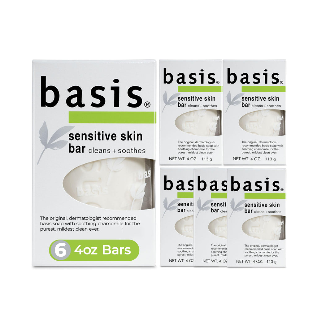 Basis Sensitive Skin Bar Soap for Body