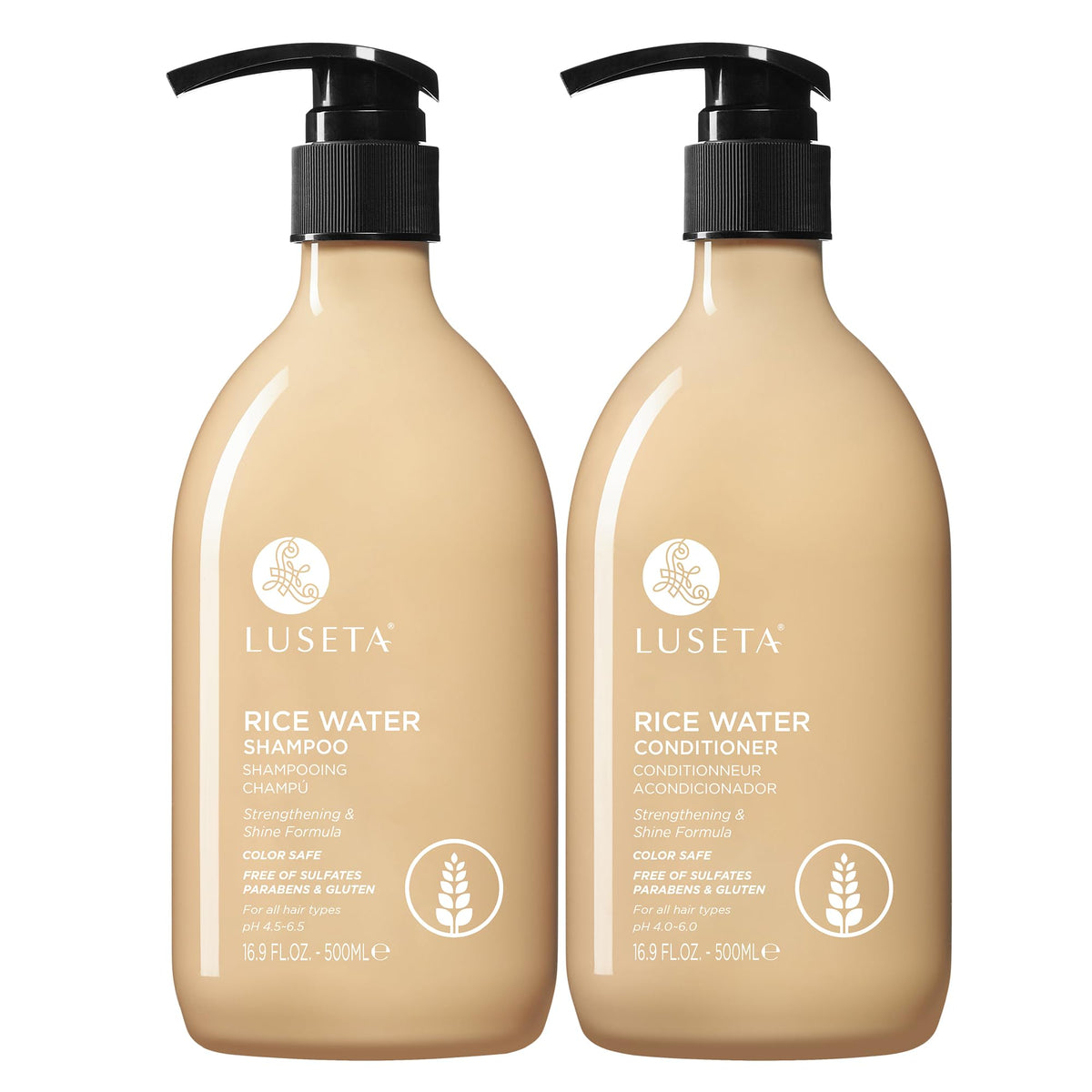 Luseta Shampoo and Conditioner Set Hair Shampoo Hair Conditioner Daily Shampoo