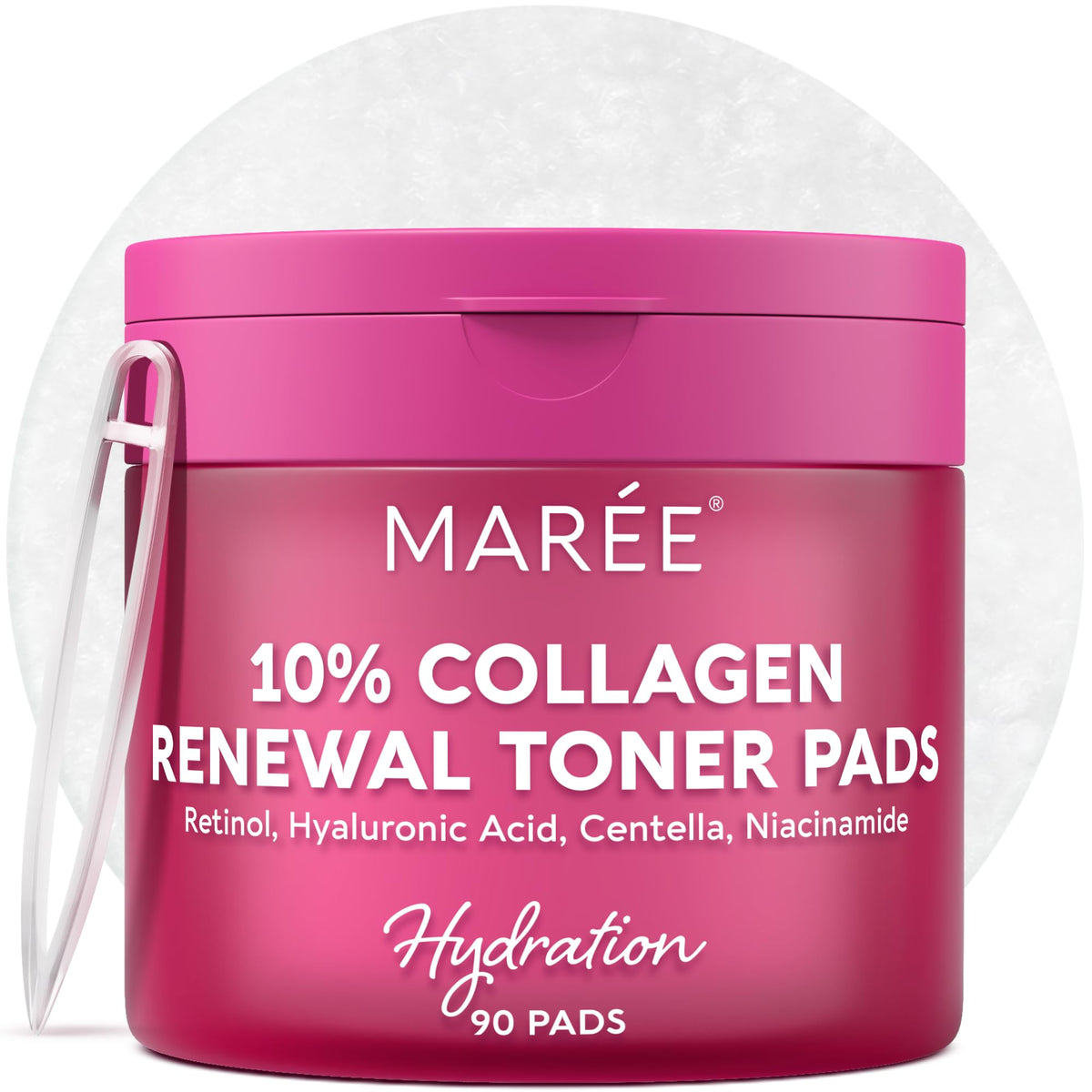 MAREE Acne Clearing Polishes - Toner Pads for Face Cleansing