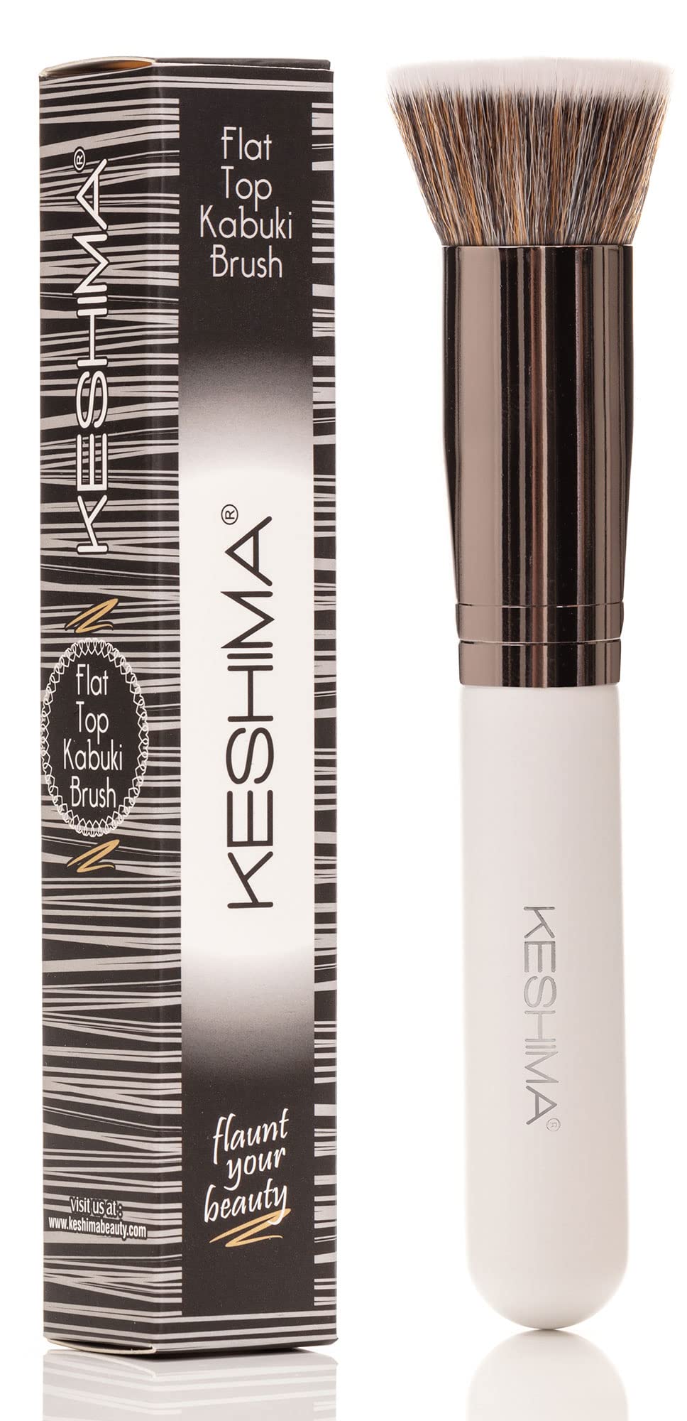 Kabuki Foundation Brush By Keshima - Premium Makeup Brush