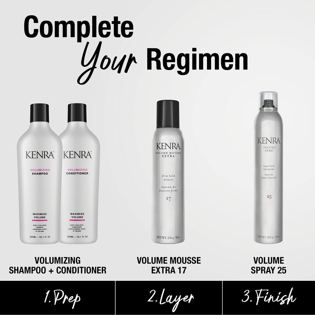 Kenra Volume Spray 25 | Super Hold Finishing & Styling Hairspray | Flake-free & Fast-drying | Wind & Humidity Resistance | All Hair Types