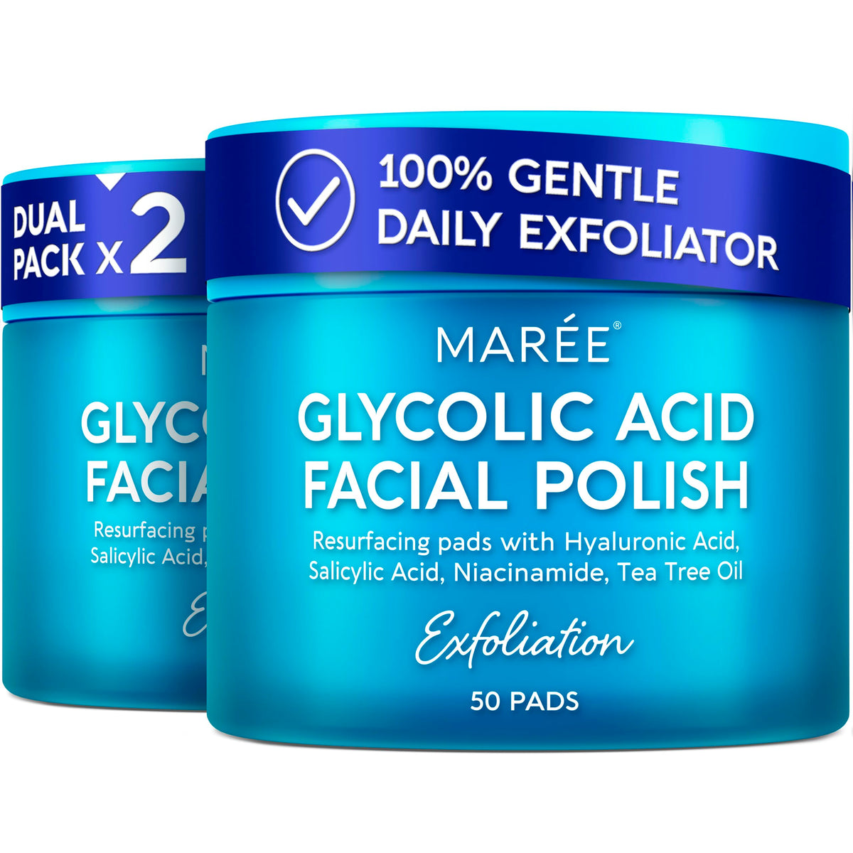MAREE Acne Clearing Polishes - Toner Pads for Face Cleansing