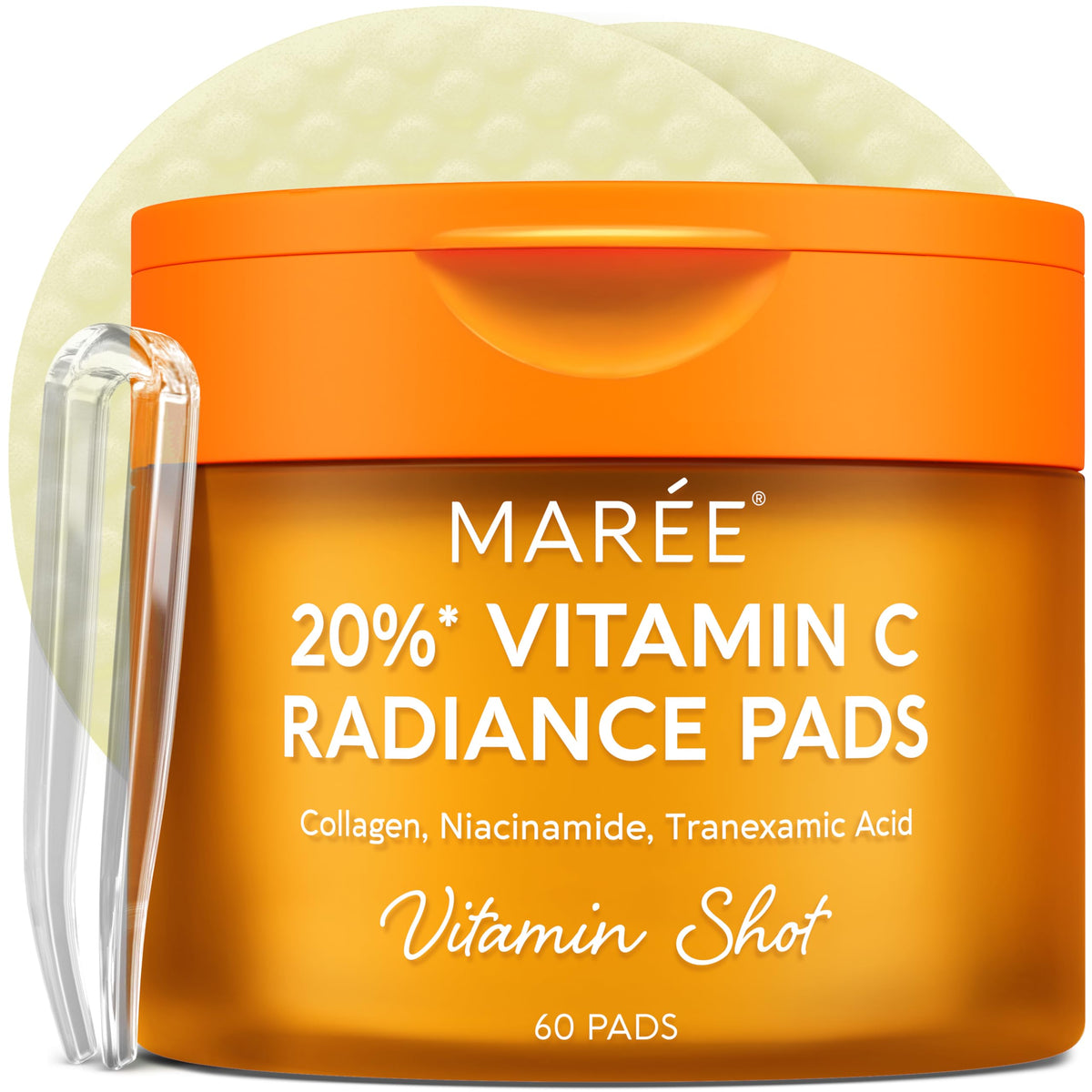 MAREE Acne Clearing Polishes - Toner Pads for Face Cleansing