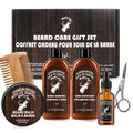 Rinse & Robust Beard Care Kit for Men 6 PCS Gifts for Him