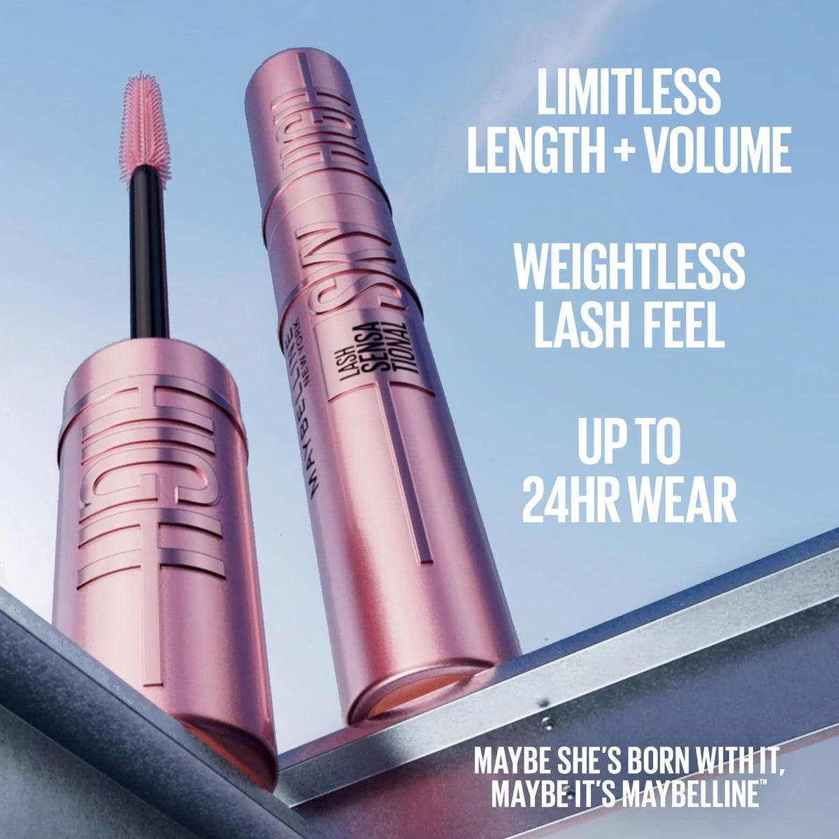 Maybelline Sky High Waterproof Mascara Makeup