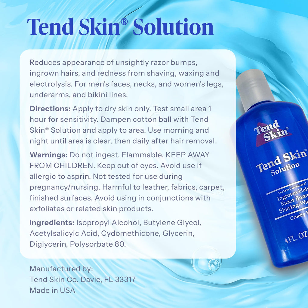 Tend Skin Solution for Razor Bumps and Ingrown Hair