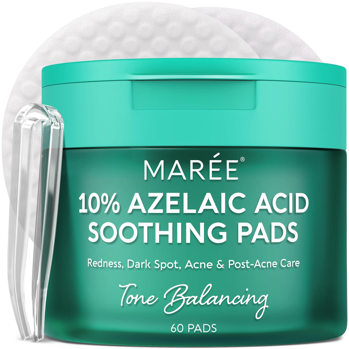 MAREE Acne Clearing Polishes - Toner Pads for Face Cleansing